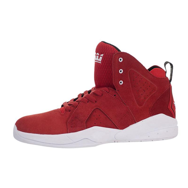 Buty Supra MAGAZINE - Buty Skate Męskie - Czerwone (XABJ-40273)